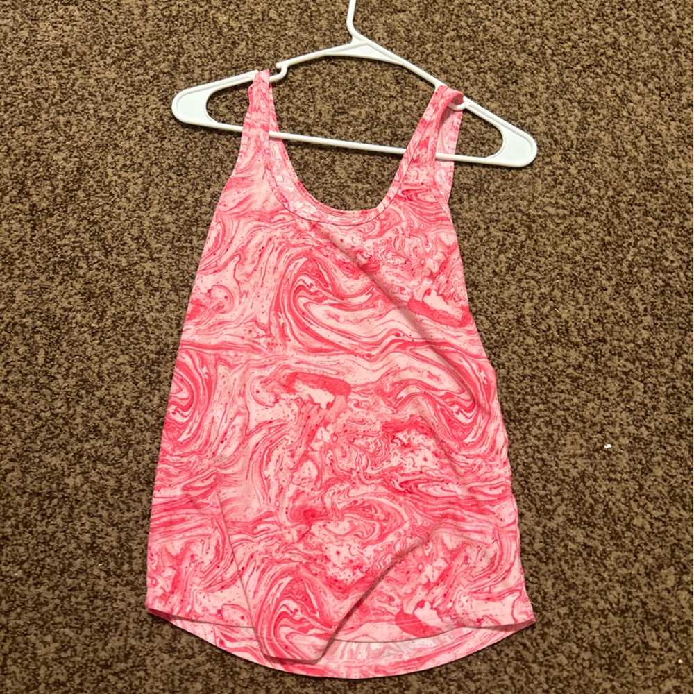 Pink tank top
